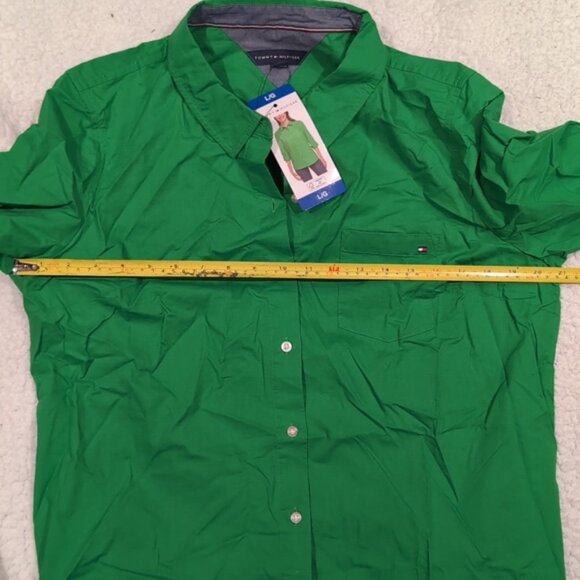 L Tommy Hilfiger l Women's Short Cuffed Shirt - Picture 5 of 5